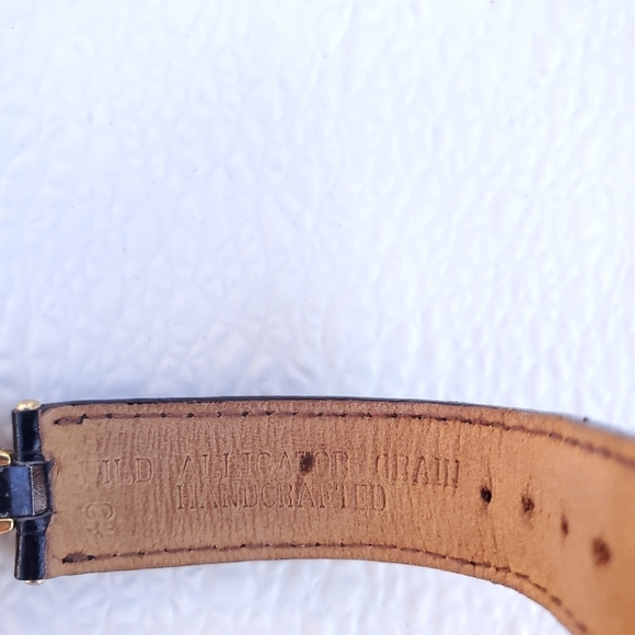 Vintage Paolo Gucci Swiss Quartz Ltd Edition 422 Watch Alligator Band in Box - Picture 7 of 10